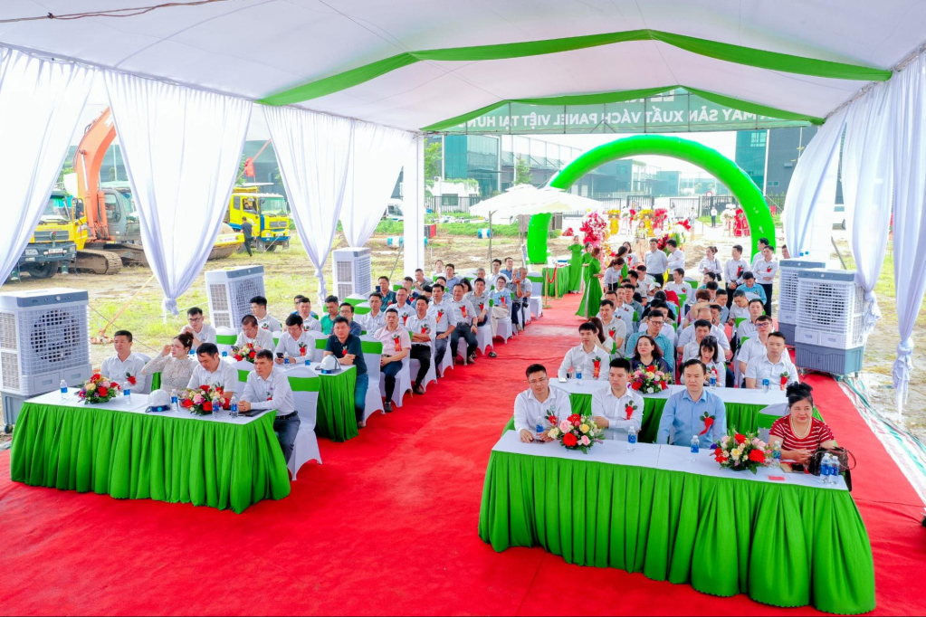 Lễ Khởi Công Nhà Máy Panel Việt Tại Hưng Yên