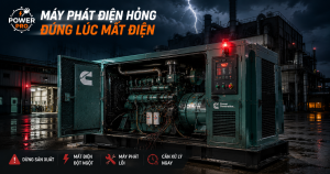Đừng để mất điện mới dùng máy phát điện