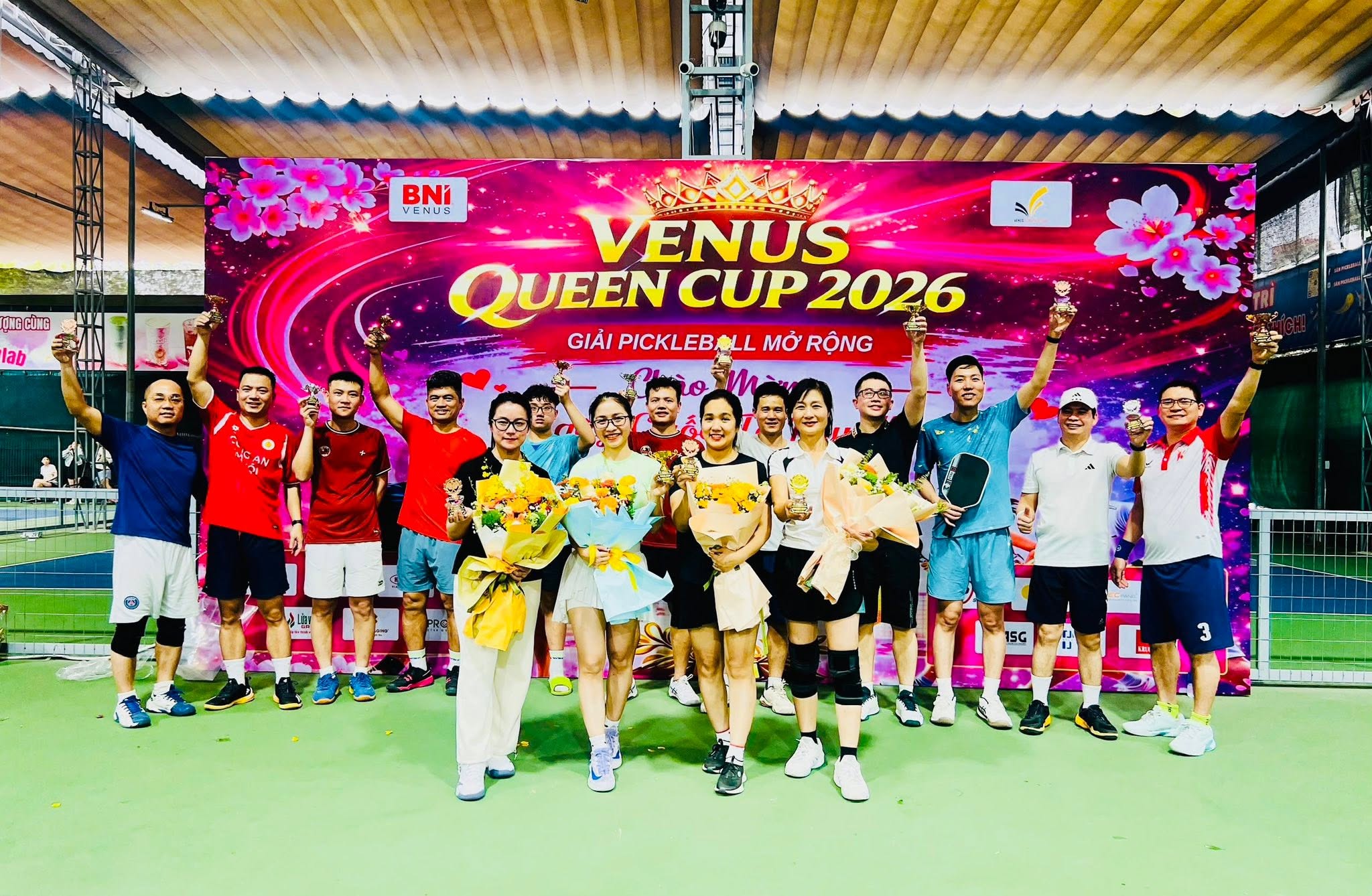 Những khoảnh khắc rạng rỡ và tinh thần thi đấu FairPlay tại giải Pickleball VENUS Queen Cup 2026.