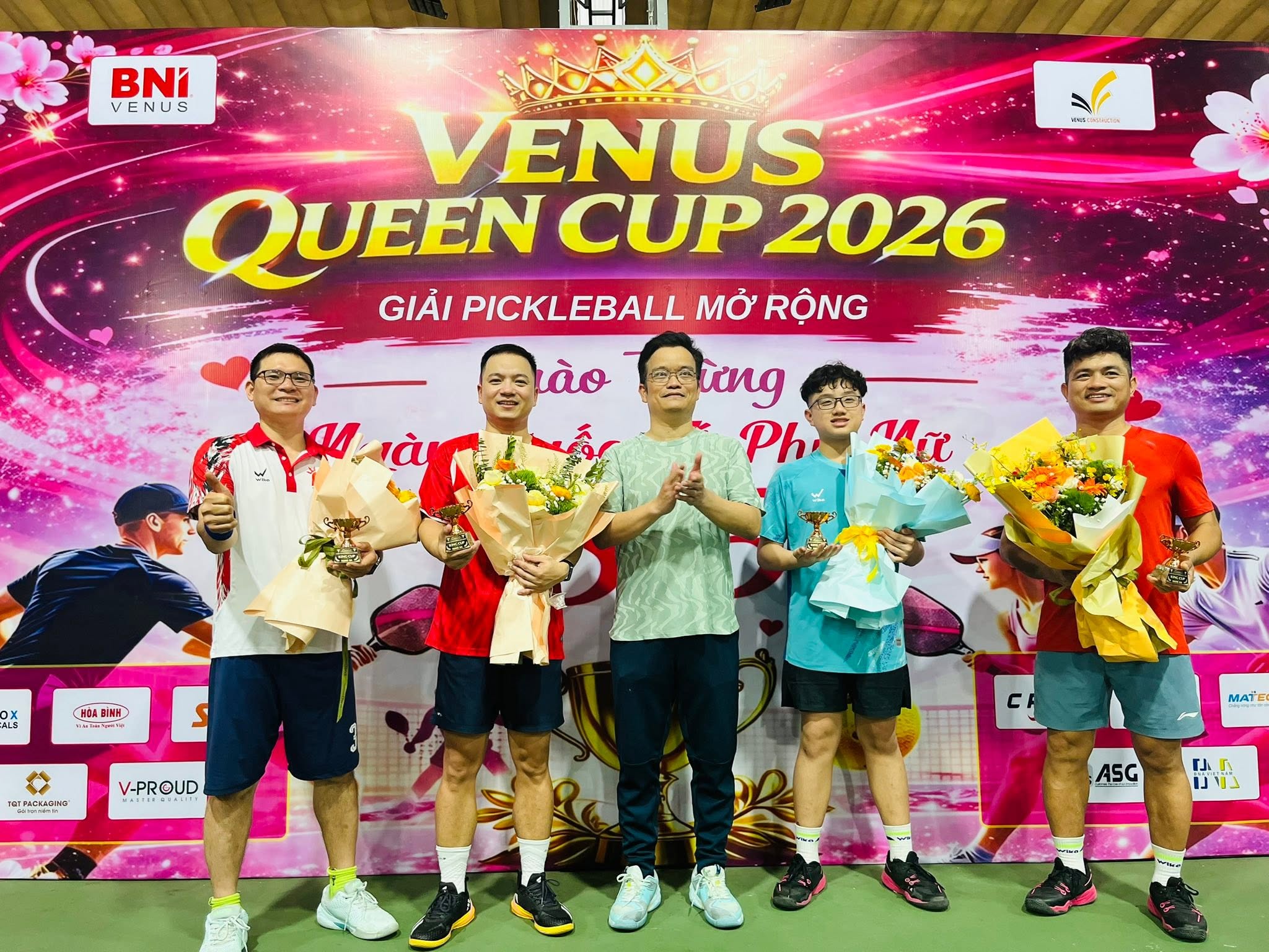 Những khoảnh khắc rạng rỡ và tinh thần thi đấu FairPlay tại giải Pickleball VENUS Queen Cup 2026.