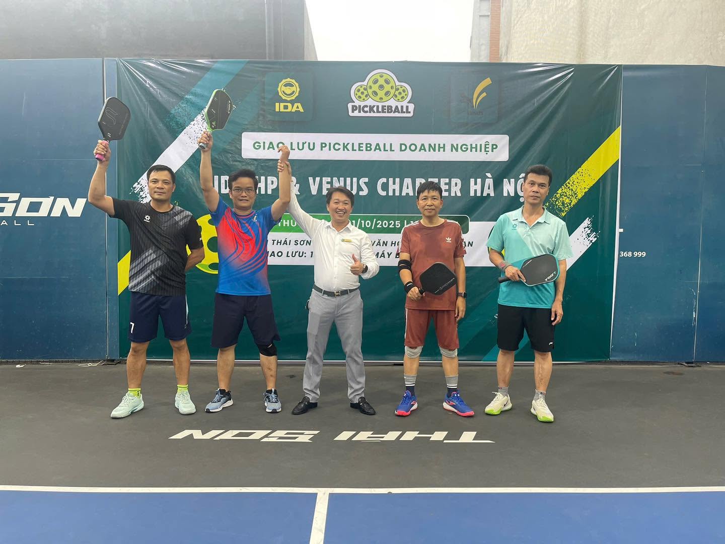 Giải Giao lưu Pickleball VENUS & IDA: Thể thao kết nối, nâng tầm giao thương B2B