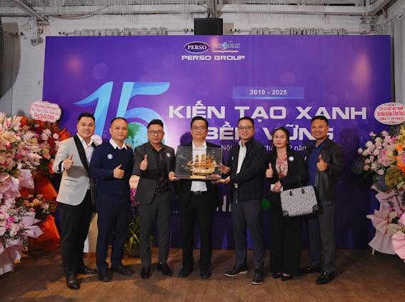 Lễ kỷ niệm 15 năm PERSO Group diễn ra hoành tráng với sự tham dự của nhiều Tổng thầu lớn và đối tác chiến lược.